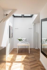Appartements Design apartment with air conditioning, 5 minutes from Paris : photos des chambres