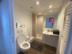B&B / Chambres d'hotes B&B - Villa des Remparts - Ardres proche Calais-St Omer-Dunkerque : Studio Lit King-Size Deluxe