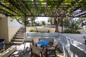 Economy Quadruple Room Ground Floor with Courtyard room in Petra Nera