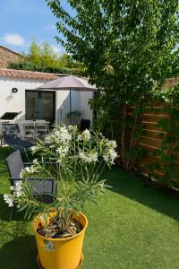 Maisons de vacances Maison moderne jardin piscine et parking prives, pres d-Aix Centre : photos des chambres