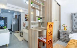 Executive studio apartment with a King size bed