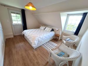 Duplex dans maison normande avec accès au jardin