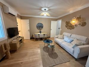 Appartement Barcarès centre - 1mn à pieds Village de Noël