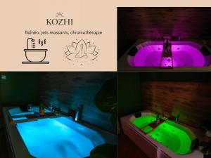 Appartements Loveroom Kozhi Balneo, Billard & Cine - Bretagne : Appartement