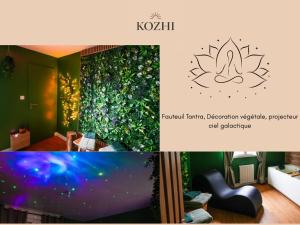 Suite Kozhi - Balnéo privative, Billard, Vidéoprojecteur - Proche Lorient
