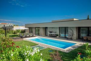 Villa Daleo with heated pool and jacuzzi near Porec