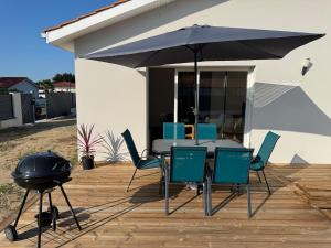 Maisons de vacances Maison neuve tout confort pour 6 a 8 personnes : photos des chambres