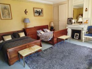 Maisons de vacances Grande maison avec piscine privee a Garchizy sur 650 m² : photos des chambres