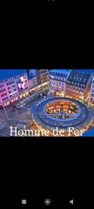 Appartements logement 3 pieces a 10 minutes du celebre marche de Noel de Strasbourg : photos des chambres