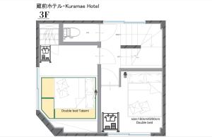 ZQ2 Three min walk to subway, direct access to Asakusa, Ginza, Shinjuku, Ueno , super convenient transportation, 2 bathrooms 4 toilets, comfortable space