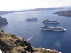 Manos Small World Santorini Greece