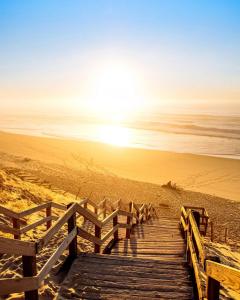 Maisons de vacances Maison ambiance cabane exotique climatisee piscine & spa 3 chambres 6 personnes : photos des chambres