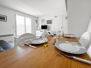 Maisons de vacances Maison cosy a 2 pas du port et de la plage : photos des chambres