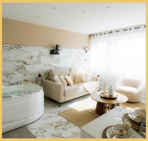 Appartements B Unique Appartement Jacuzzi I Cinema : photos des chambres