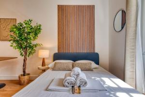 Appartements Le Docks Lodge - Studio - proche quai de Saone : photos des chambres