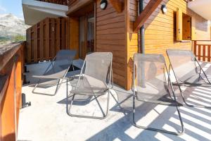 Appartements Terrasse avec vue sur les montagne pour 6 : photos des chambres