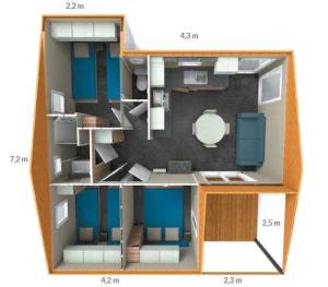 Campings Camping 4 etoiles - Piscine - ccbbiai : photos des chambres