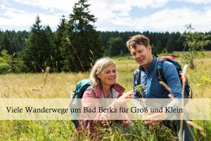 Ferienwohnung Auszeit am Kurpark Bad Berka # Balkon # ruhige Lage # gratis Parkplatz & WLAN # Nähe Weimar # Weimarer Land