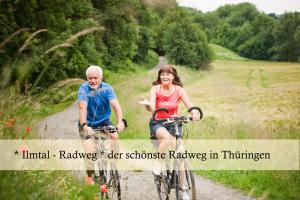 Ferienwohnung Auszeit am Kurpark Bad Berka # Balkon # ruhige Lage # gratis Parkplatz & WLAN # Nähe Weimar # Weimarer Land