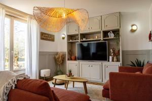 Maisons de vacances Gite Au Charme des Iris : photos des chambres