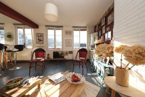 Appartements Saint Hilaire - Duplex au calme pour 6 personnes : photos des chambres