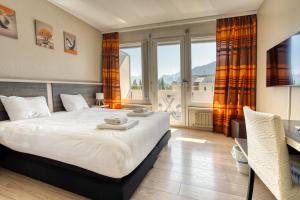 Double or Twin Room with Mountain View room in Hotel Castel