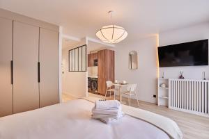 Appartements Superb Parisian Suite-Pere Lachaise : photos des chambres