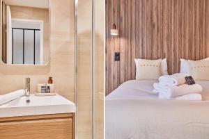Appartements Superb Parisian Suite-Pere Lachaise : photos des chambres