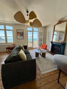 Appartements Appartement Aloyse, vue mer Ault : photos des chambres