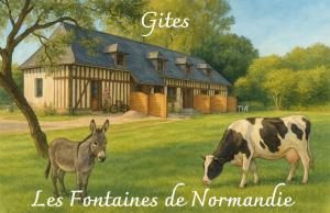 Maisons de vacances Gites, Les Fontaines de Normandie : Maison 2 Chambres