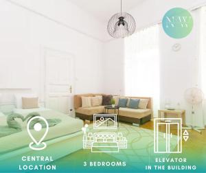 3BDR Spacious Stay Getaway Suite by NW - Hoteles de 4 estrellas en Budapest