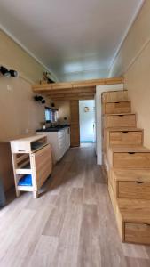 Chalet sur leau dans un cadre idyllique