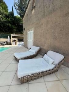 Villas Sur les hauteurs de Nice, belle villa ideale en famille ou entre amis : photos des chambres