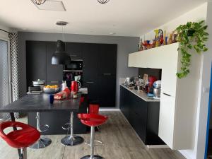 Villa vue mer plage à pied