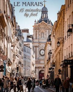 Appartements Paris 11th Cozy Flat Marais-Bastille Fibre & Netflix : photos des chambres