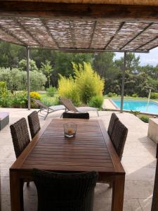 Une maison en Provence piscine au pied du Luberon