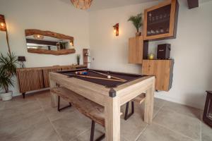 Villas Maison vu Lac en premiere ligne du lac de Lacanau avec terrain de tennis privatif : photos des chambres