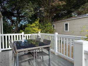 Forest beach Shorefield Park