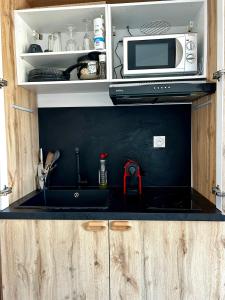 Cosy studio - Baignoire balnéo et Clim