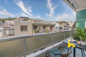 Sun-Splashed APT with Filopappou View Near Acropolis