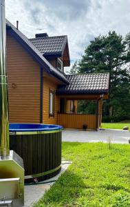 Dom z Jacuzzi w Mielniku