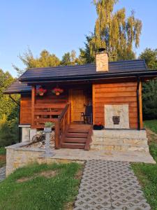 Siedlisko Sielska Dolina Nad Stawem luksusowy domek całoroczny z fińską sauną