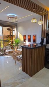 Blue Bay Village Appartement Cocooning en Rez-de-Jardin avec Vue Mer dans une Résidence Sécurisée à Moulay Abdallah près El Jadida