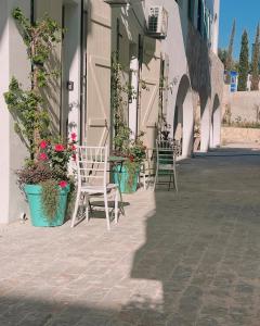 Leas rooms Santorini, Dhermi 006