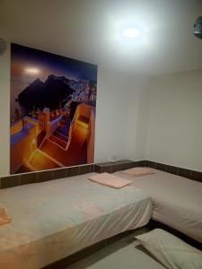 Sol y playa en Santorini Blue, lindo y cómodo dep