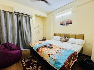 Modern flat in peaceful society