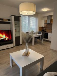 The Elite Suite IV downtown apartment AC & garage parking