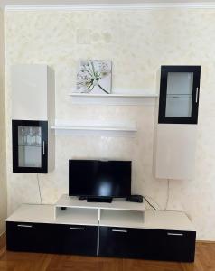 Просторная квартира в Петровце с видом на море