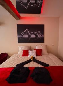 Maisons d'hotes De Marbre et D or entre le futuroscope et le parc du Puy duFou : photos des chambres