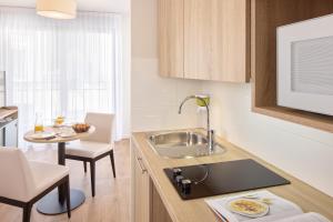 Appart'hotels Zenitude Hotel-Residences Cherbourg : photos des chambres